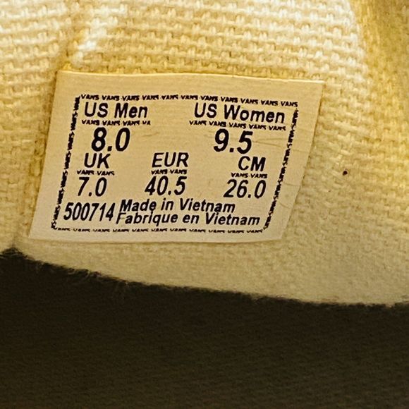 Vans Ultra Cush Racing Red Checkerboard Skate Shoes Unisex Men’s 8/Women’s 9.5 - Picture 8 of 8